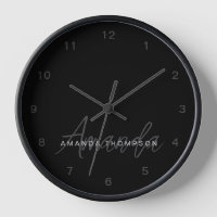 Elegant Modern Personalised With Name Monogram