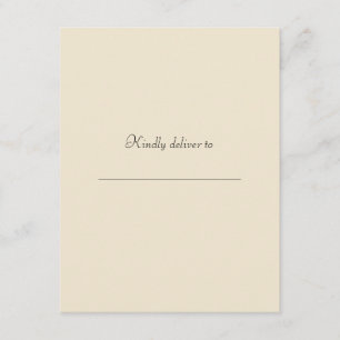 Elegant Modern Photo Qr Code  Enclosure Card