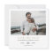 Elegant Modern Photo Wedding Save the Date