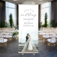 Elegant Modern Photo Wedding Welcome