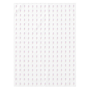 Elegant, Modern Pink African Art, dancing Lady Tablecloth