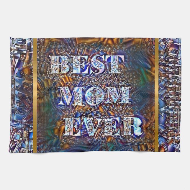 Elegant Modern Popular Gift Tea Towel (Horizontal)