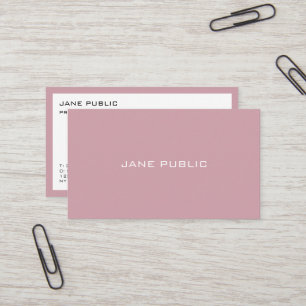 Elegant Modern Professional Chic Design Business Card