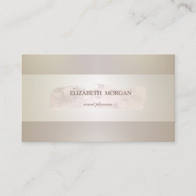 Elegant Modern Professional  Sophisticated,Striped Business Card (Front)