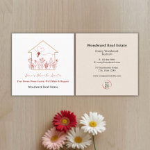 Elegant Modern Realtor Real Estate Slogan Logo 