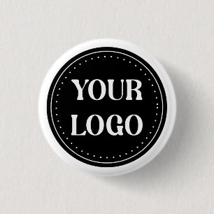 elegant, modern, refined, & editable.  3 cm round badge