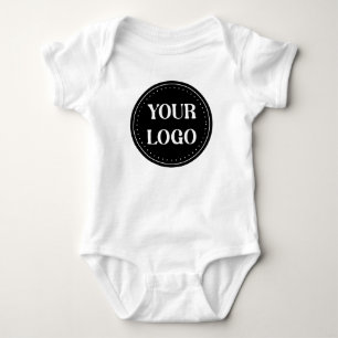elegant, modern, refined, & editable.  baby bodysuit