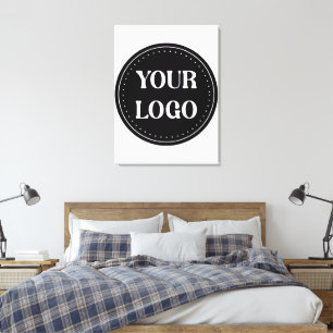 elegant, modern, refined, & editable. canvas print