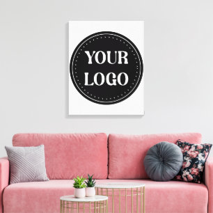 elegant, modern, refined, & editable.  canvas print