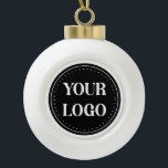 elegant, modern, refined, & editable.  ceramic ball christmas ornament<br><div class="desc">This design is useable by all. The text,  colours,  logo,  and images may all be added,  changed,  or resized as needed.Many thanks.</div>