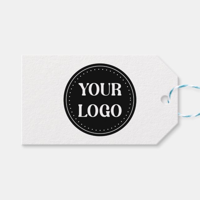 elegant, modern, refined, & editable.  gift tags (Front (Horizontal))