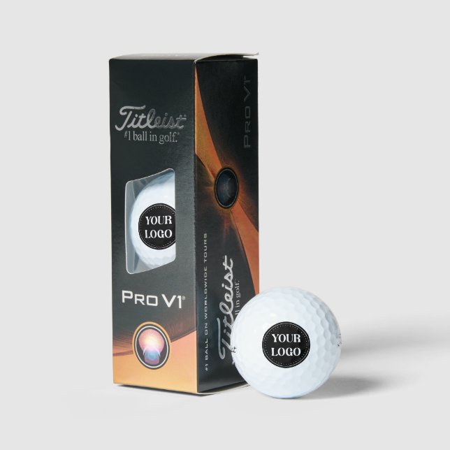 elegant, modern, refined, & editable.  golf balls (Packaging)