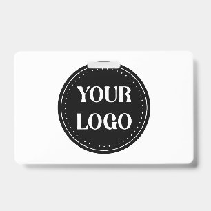 elegant, modern, refined, & editable.  ID badge