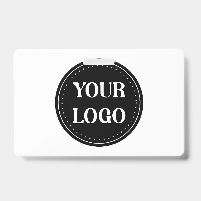 elegant, modern, refined, & editable.  ID badge (Front)