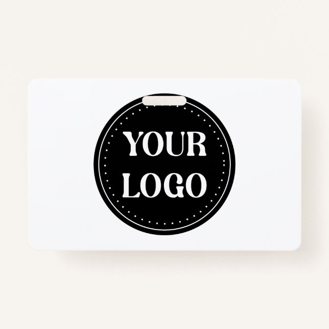 elegant, modern, refined, & editable.  ID badge (Front)