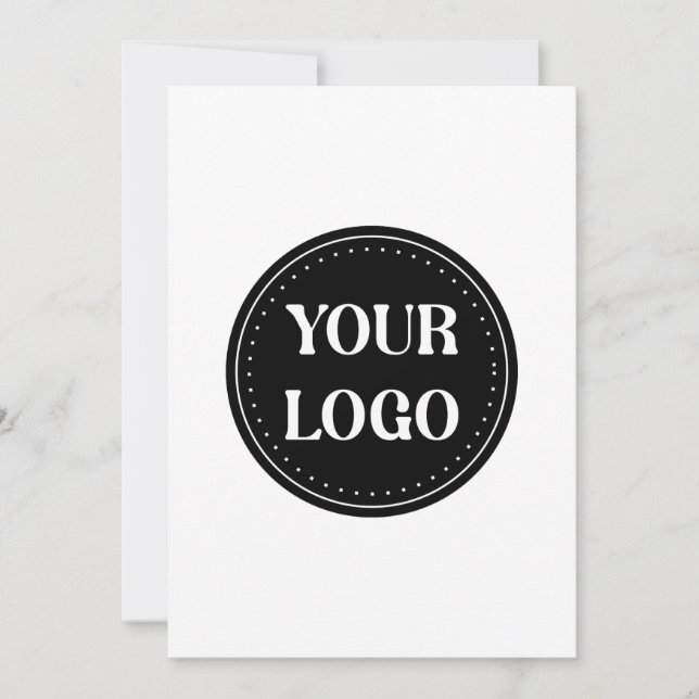 elegant, modern, refined, & editable.  invitation (Front)