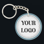 elegant, modern, refined,& editable  key ring<br><div class="desc">EVERYONE CAN USE THIS DESIGN.You are free to add,  edit,  or resize the logo,  photo,  text,  and colours as you choose.Many thanks.</div>