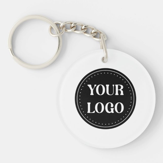 elegant, modern, refined, & editable.  key ring (Front)