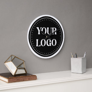 elegant, modern, refined, & editable.  large clock