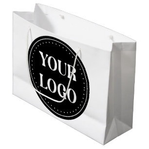 elegant, modern, refined, & editable.  large gift bag