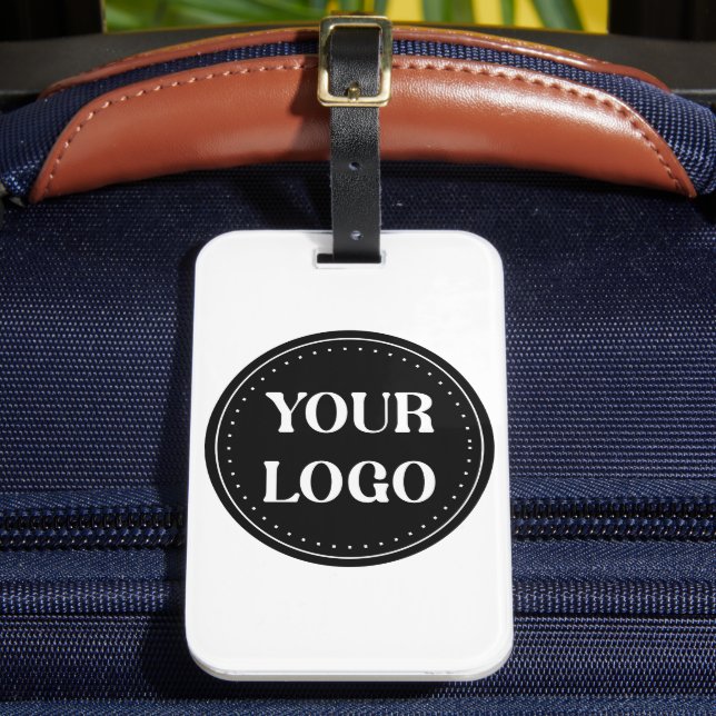 elegant, modern, refined, & editable.  luggage tag (Front Insitu 2)