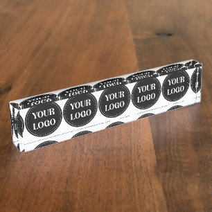 elegant, modern, refined, & editable.  nameplate