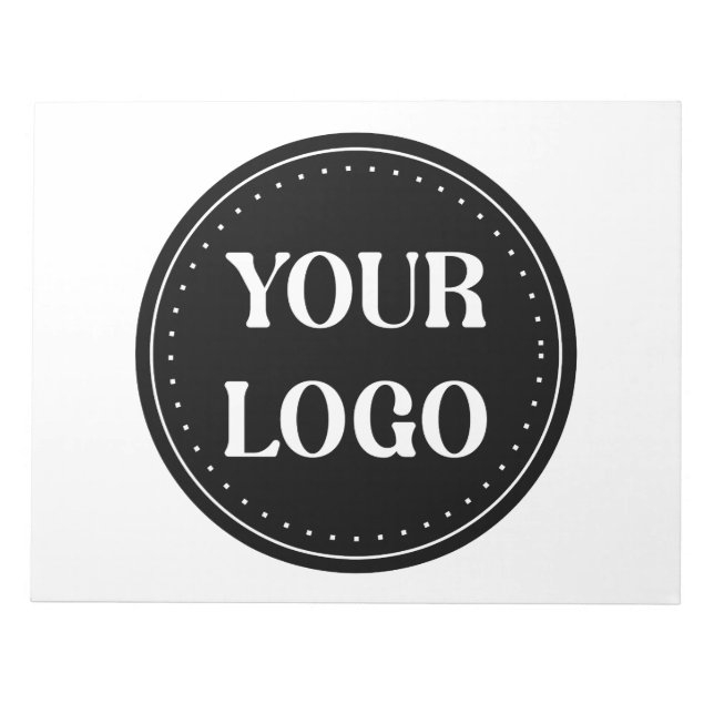 elegant, modern, refined, & editable.  notepad (Front)