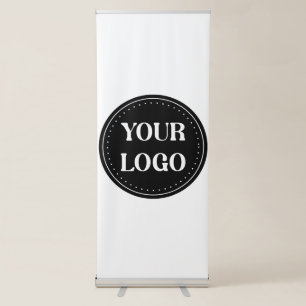 elegant, modern, refined, & editable. retractable banner