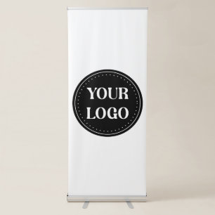 elegant, modern, refined, & editable. retractable banner