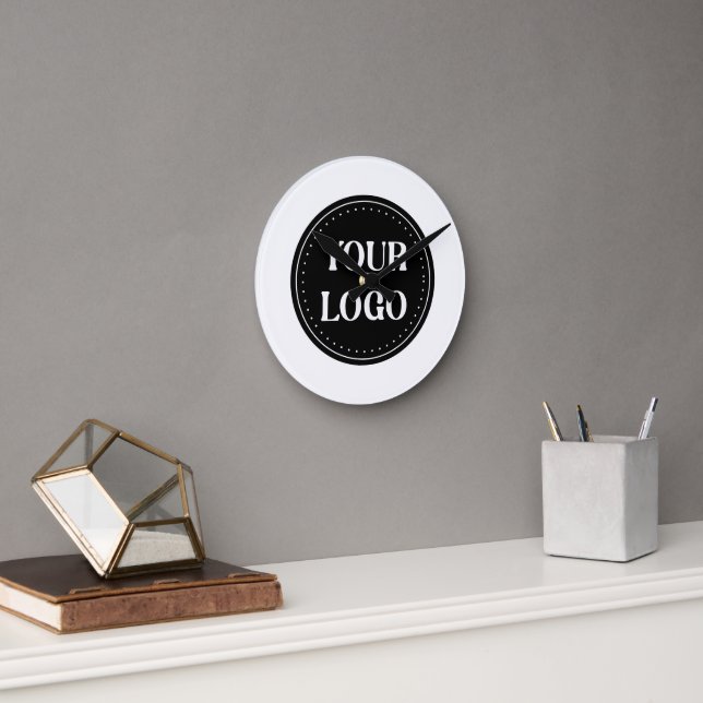 elegant, modern, refined, & editable.  round clock (Office)