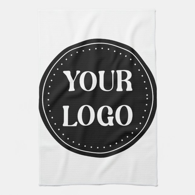 elegant, modern, refined, & editable.  tea towel (Vertical)