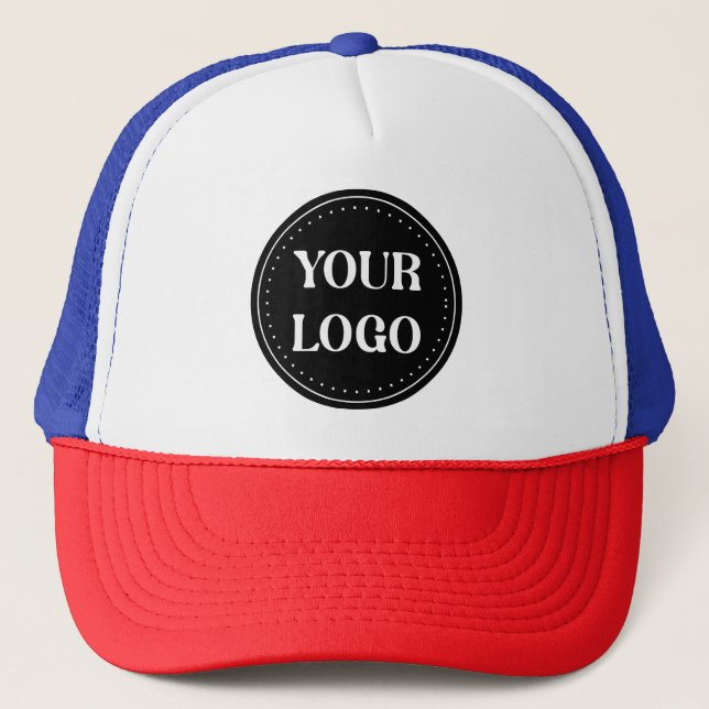 elegant, modern, refined, & editable.  trucker hat (Front)