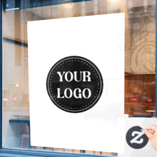 elegant, modern, refined, & editable.  window cling