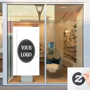 elegant, modern, refined, & editable.  window cling
