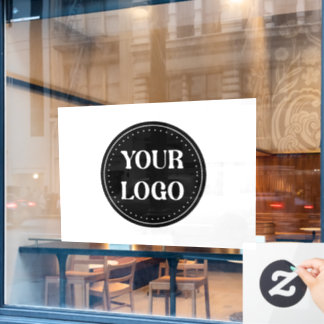 elegant, modern, refined, & editable.  window cling