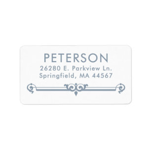 Elegant Modern Return Address Labels