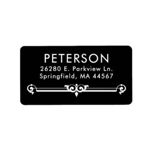 Elegant Modern Return Address Labels