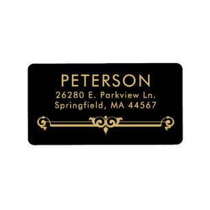 Elegant Modern Return Address Labels