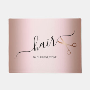 Hairstylist Logo Home Furnishings Accessories Zazzle Co Uk