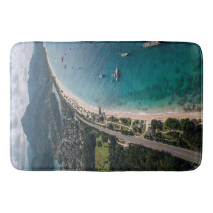 Elegant Modern Simple Custom Add Your Own photo Bath Mat