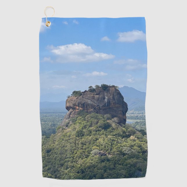 Elegant Modern Simple Custom Add Your Own photo Golf Towel (Front)