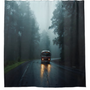 Elegant Modern Simple Custom Add Your Own photo Shower Curtain