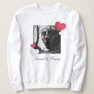 Elegant Modern Simple Custom Add Your Own photo Sweatshirt
