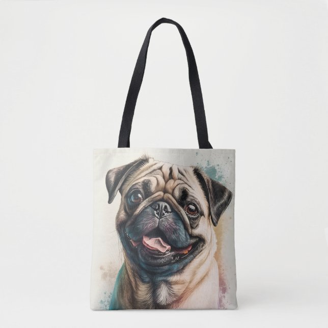 Elegant Modern Simple Custom Add Your Own photo Tote Bag (Front)