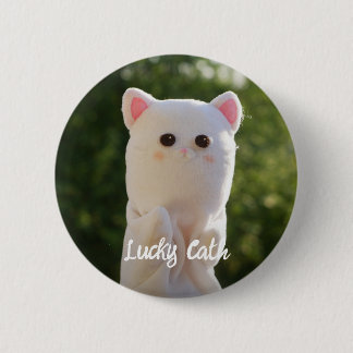Elegant Modern Simple Personalised Photo  6 Cm Round Badge