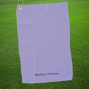 Elegant Modern Simple Professional Golfer  Golf Towel