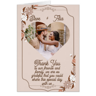 elegant modern simple weeding invitation card