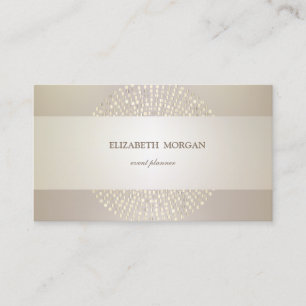 Elegant Modern Sophisticated,Dots,Striped Business Card