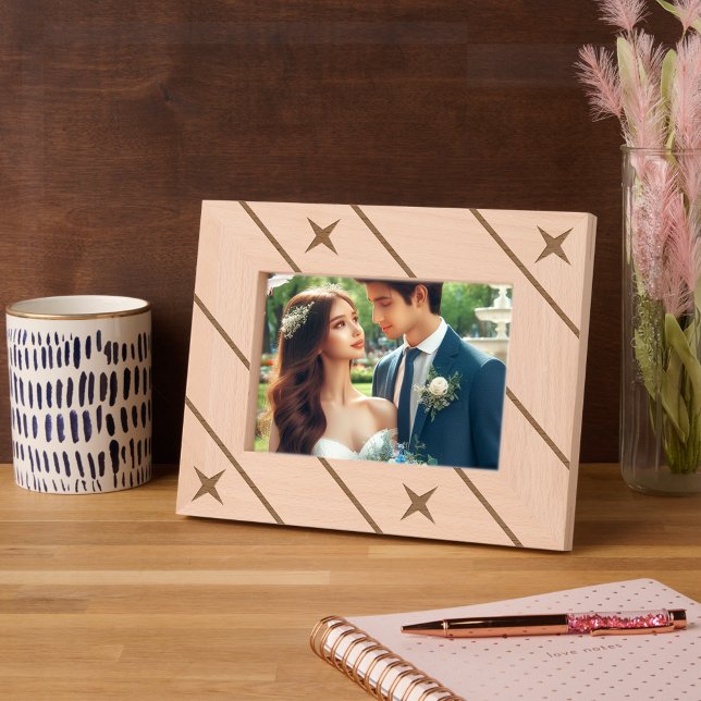 Elegant Modern Stars and Line Art Etched Frames (Creator Uploaded)