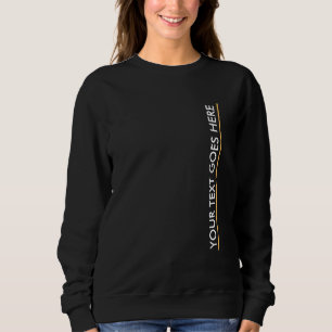 Elegant Modern Template Add Your Text Here Women's Sweatshirt